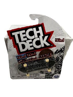 Tech Deck Blind Black Common Skateboard Fingerboard New